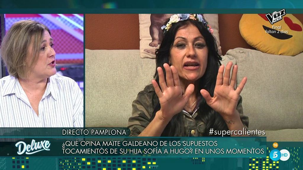 Maite Galdeano se disculpa  con la madre de Hugo Paz: "Las madres no tenemos culpa de lo que hagan los hijos"