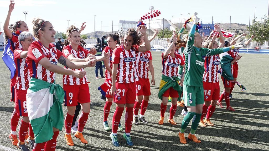 "A seguir cumpliendo sueños": Euforia entre el Atleti femenino al ganar su segunda Liga consecutiva