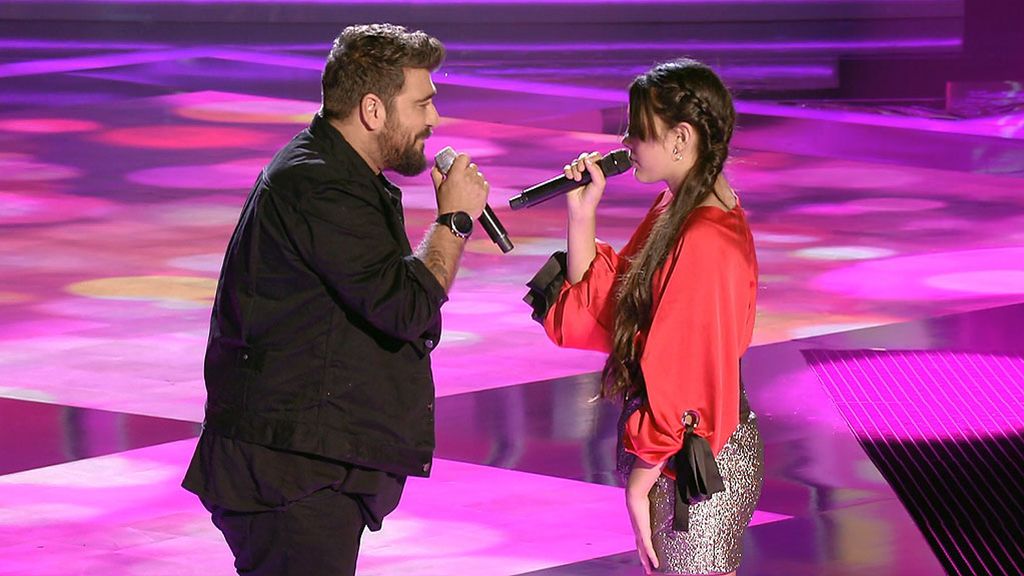 ¡Alucinante! Flori y Antonio Orozco cantan juntos ‘What you´re made of’