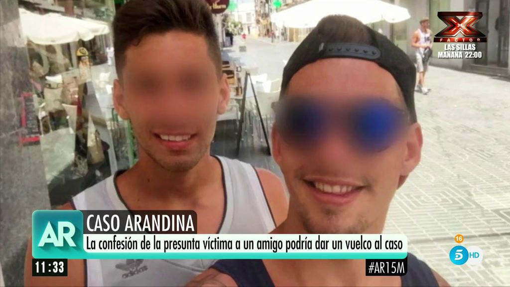 La presunta víctima del 'caso Arandina' habría negado rotundamente a un amigo la violación