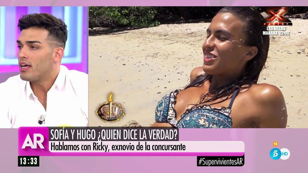 Ricky, expareja de Sofía: "Es imposible convivir con ella"