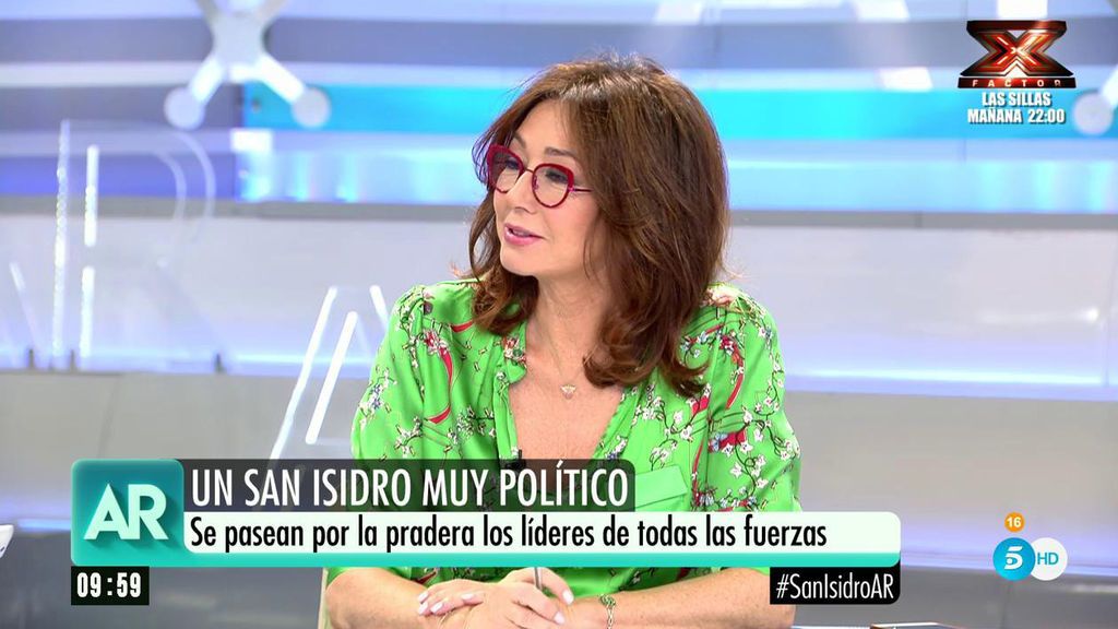Ana Rosa: "San Isidro era familiar mío"