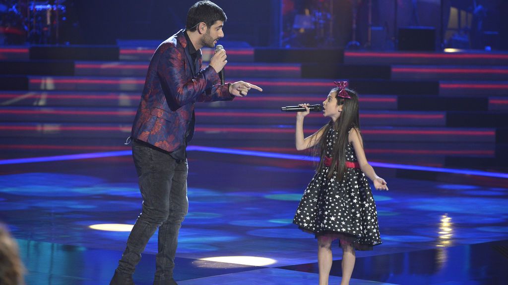 Melani, ganadora de La voz kids.