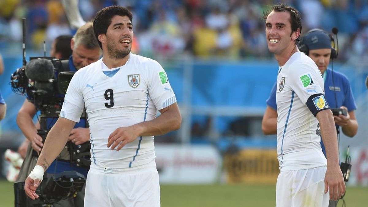 Luis Suárez y Godín lideran la pre-lista de Uruguay para el Mundial de Rusia