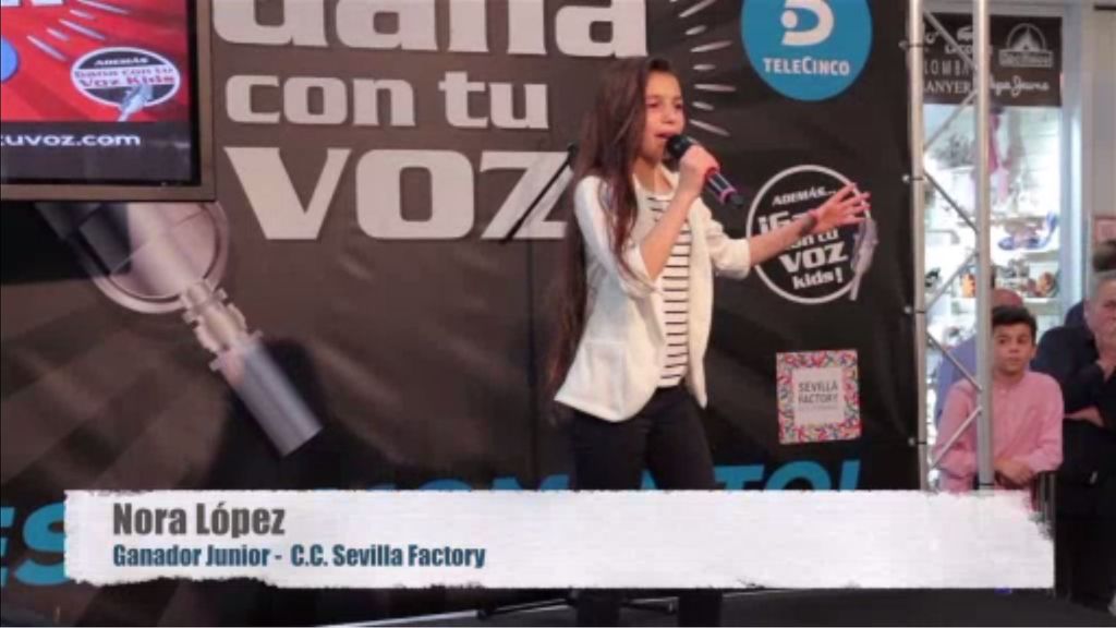 Nora López triunfa en Sevilla con su actuación junior