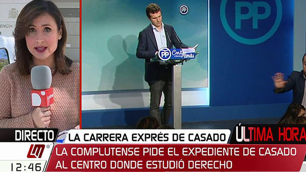 La Complutense pide el expediente de Casado para comprobar si hay irregularidades