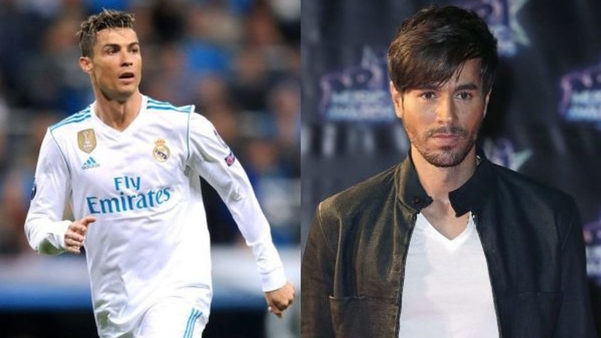 Enrique Iglesias y Cristiano Ronaldo se intercambian piropos por un concierto en Lisboa