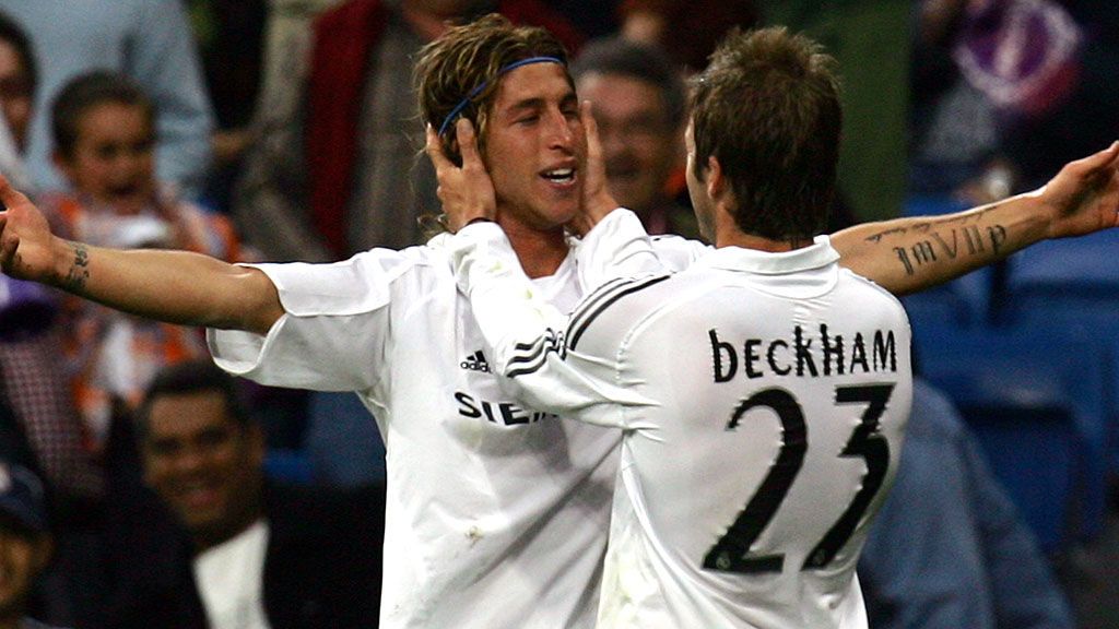 Ramos vs Beckham: La foto con más tatuajes por centímetro cuadrado