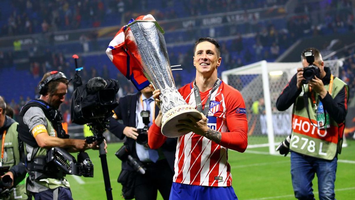 La reacción de Fernando Torres tras ganar su primer título con el Atlético: "No puedo ser más feliz"