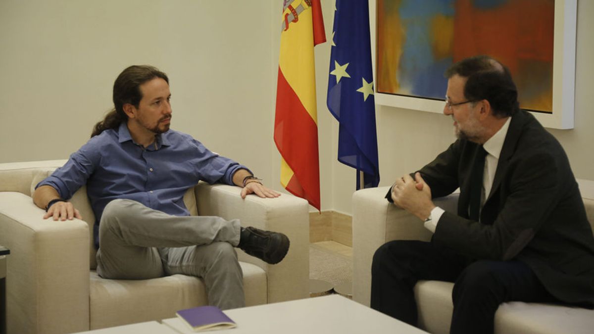 Rajoy e Iglesias acuerdan por teléfono reunirse próximamente para tratar la cuestión catalana