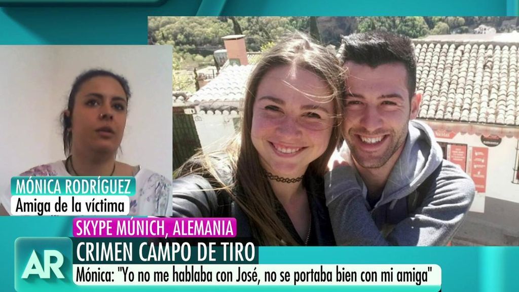 Amiga de Mar: "La convenció para ir al campo de tiro, pero ya no estaban juntos"