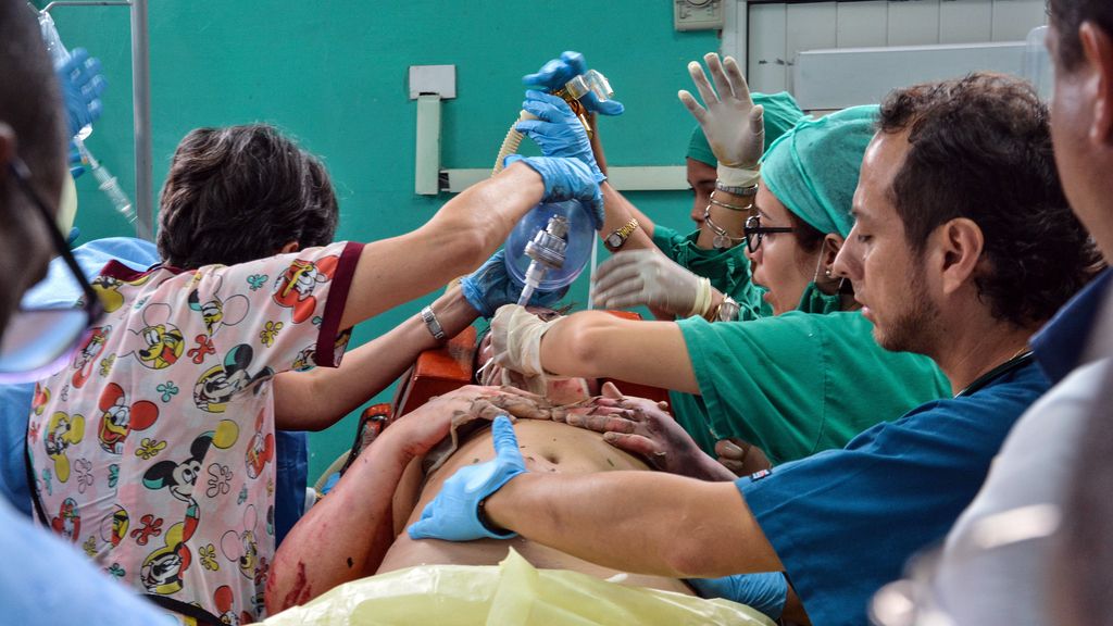 Las tres supervivientes están en estado crítico