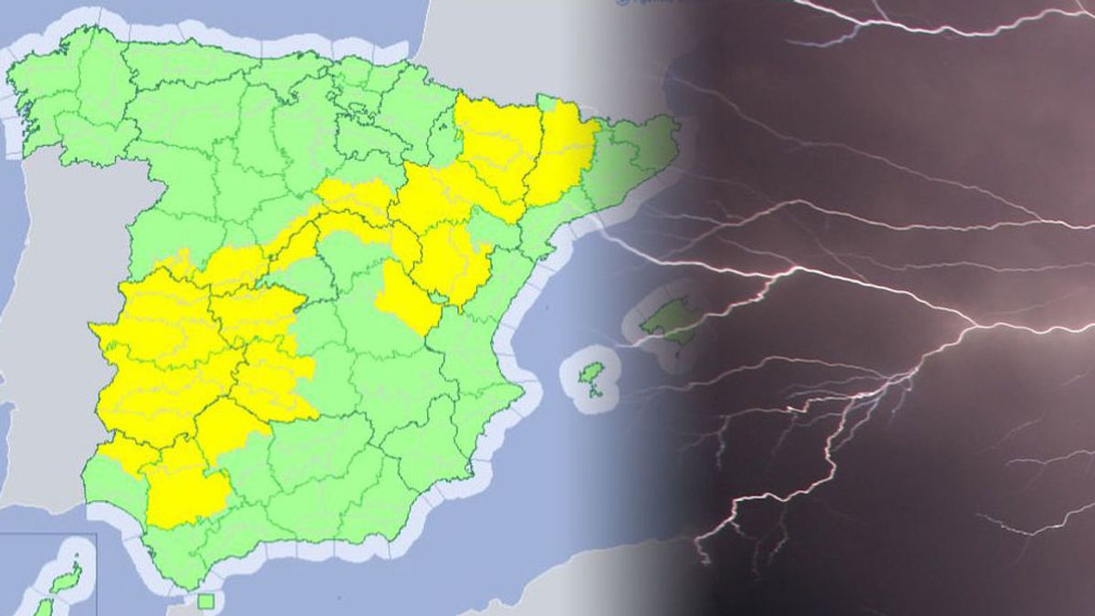 Después de una semana primaveral, 18 provincias se encuentran en alerta por tormentas
