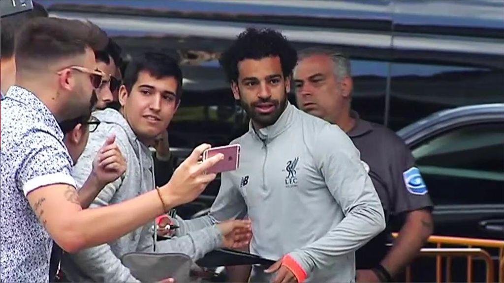 Del efecto dominó de las bicis a la locura por Salah en el staff de concentración del Liverpool en Marbella