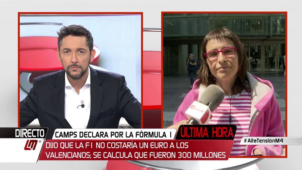 Laura Ballester, periodista: “Camps considera que la F1 fue un evento beneficioso, pero costó 300 millones a los valencianos”