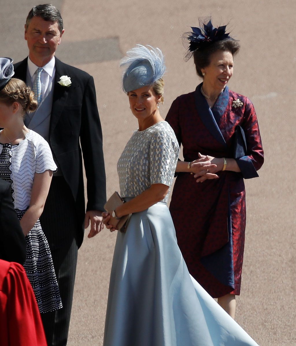 La condesa de Wessex y la princesa Ana