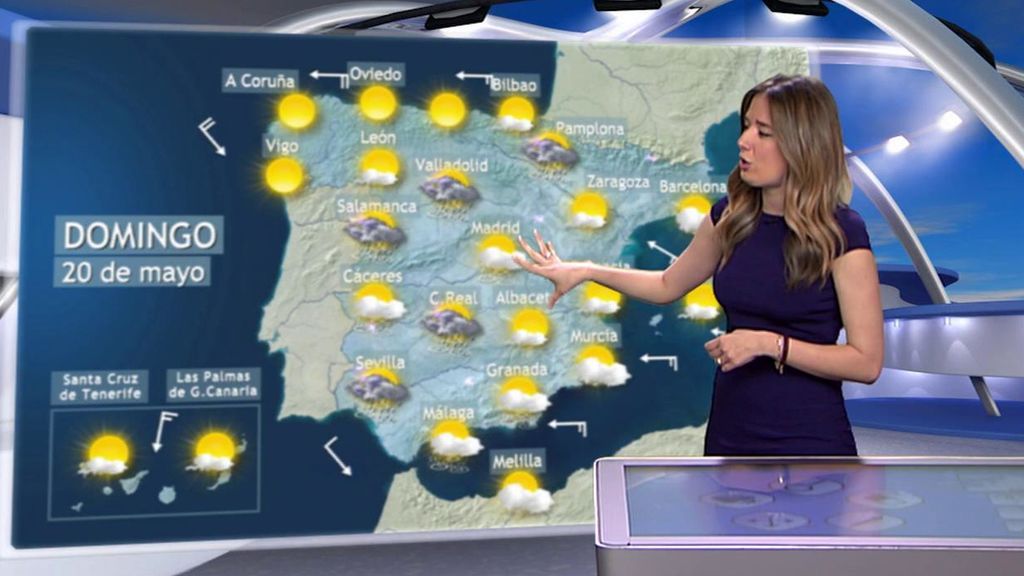 ¡Se avecina tormenta! Lluvia y descenso de las temperaturas prácticamente generalizadas