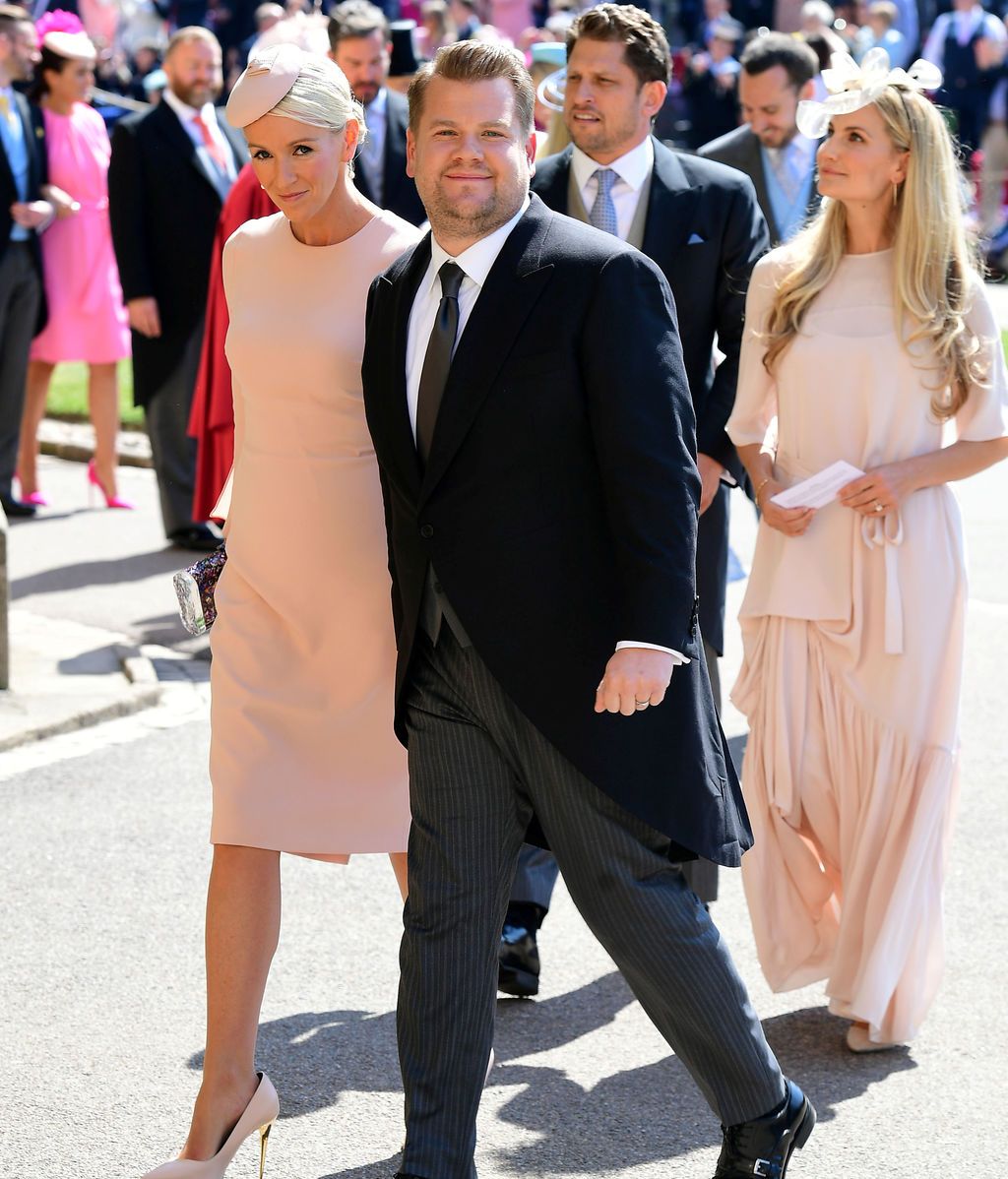 James Corden y Julia Carey