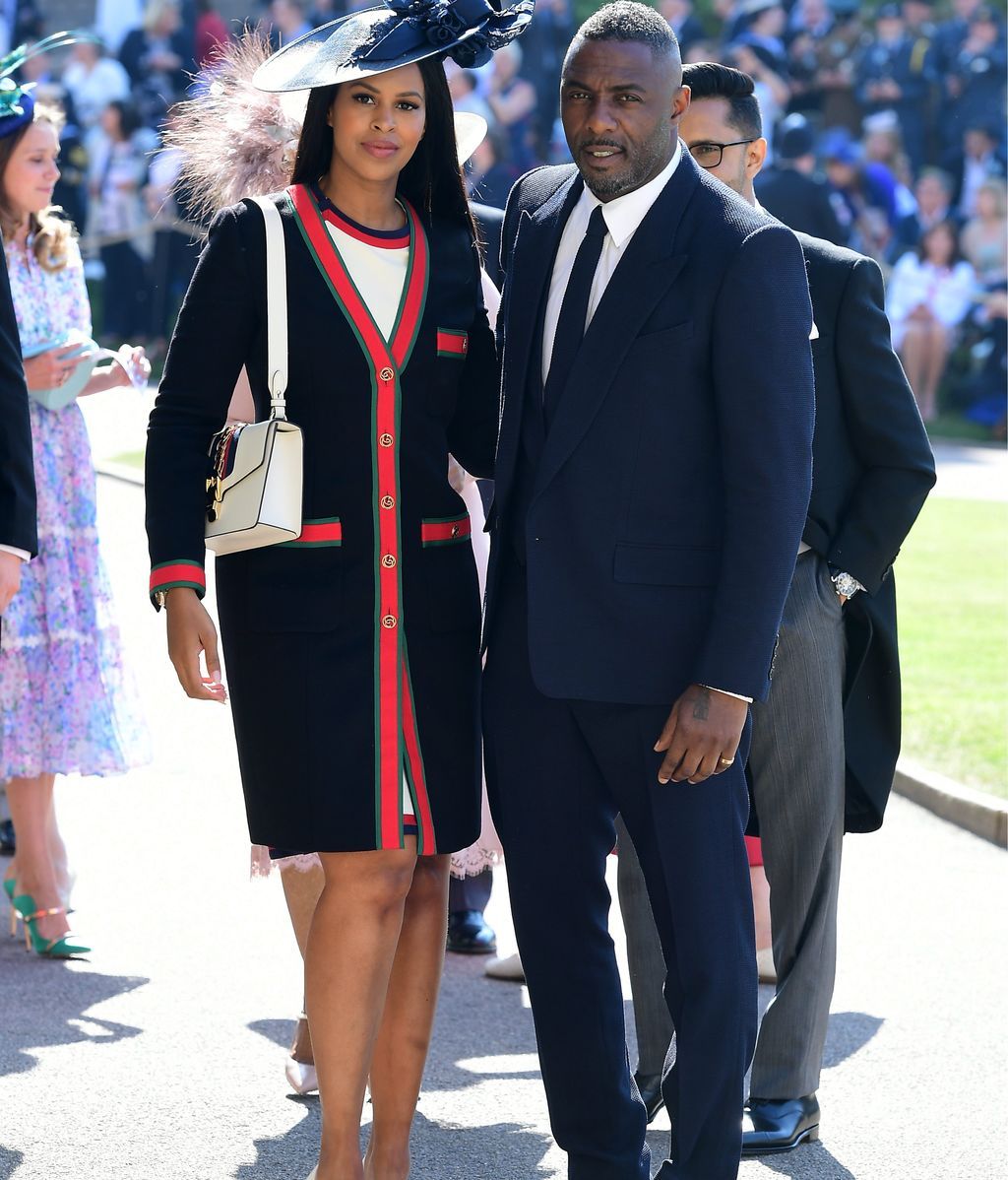 El actor Idris Elba y su chica, Sabrina Dhowre