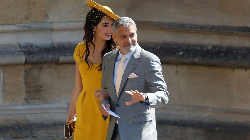 George y Amal Clooney