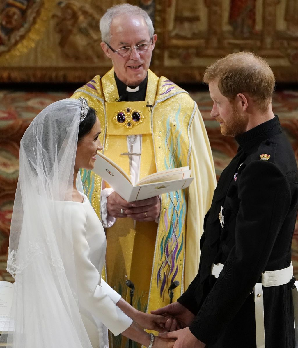 Los novios leen los votos y pronuncian el esperado 'sí, quiero'
