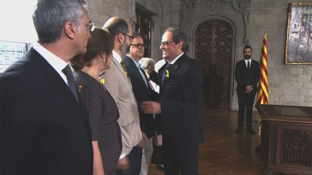 El artículo 155 se mantendrá en Cataluña tras el acuerdo entre Rajoy, Sánchez y Rivera