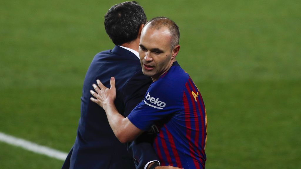 Iniesta se despide del Camp Nou como jugador del Barcelona