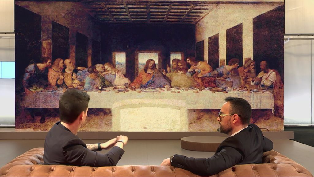 El cuadro de 'La última cena', analizado: "La técnica que utilizó Da Vinci fue un fracaso absoluto"