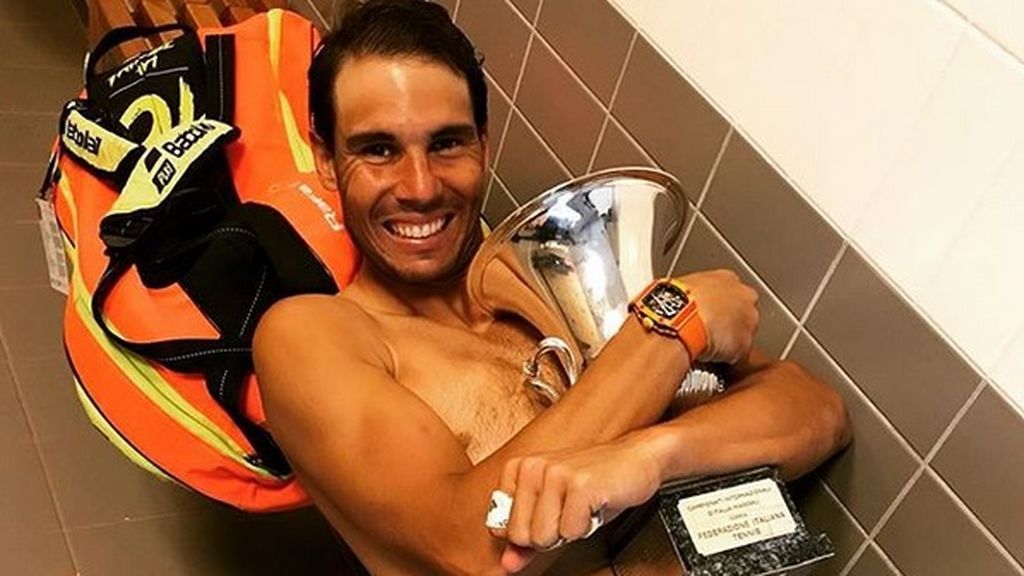 Nadal se proclama campeón en Roma y recupera el número uno