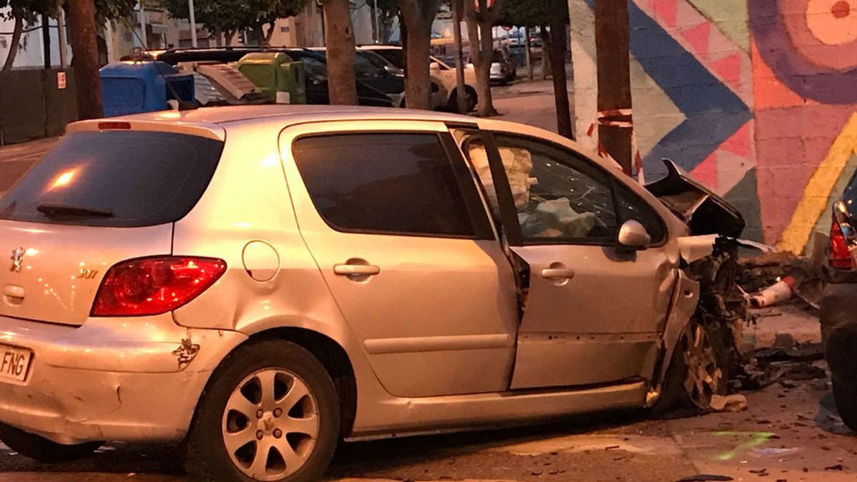 Dos policías heridos en Melilla tras ser embestido su coche por un conductor ebrio y sin carné