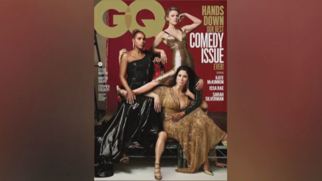 La revista GQ parodia en su portada el uso excesivo de Photoshop