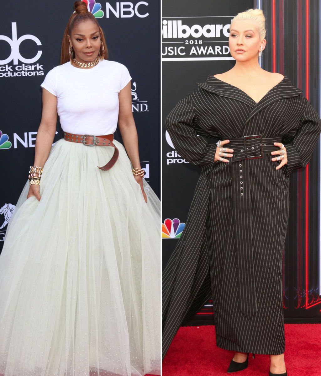 Janet Jackson y Christina Aguilera