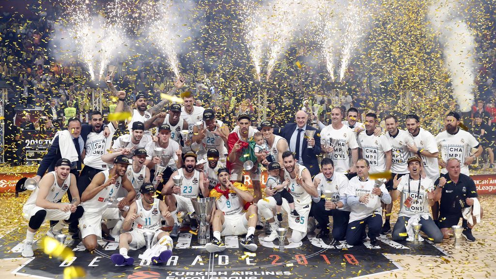 El Real Madrid gana su décima Euroliga tras imponerse a Fenerbahçe
