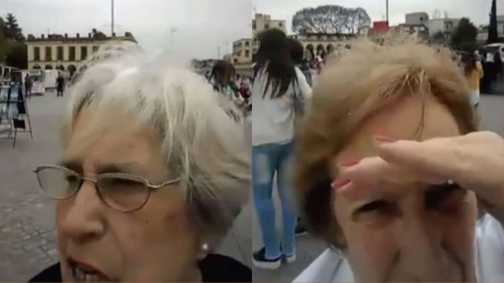El simpático intento de dos señoras argentinas de hacerse un selfi