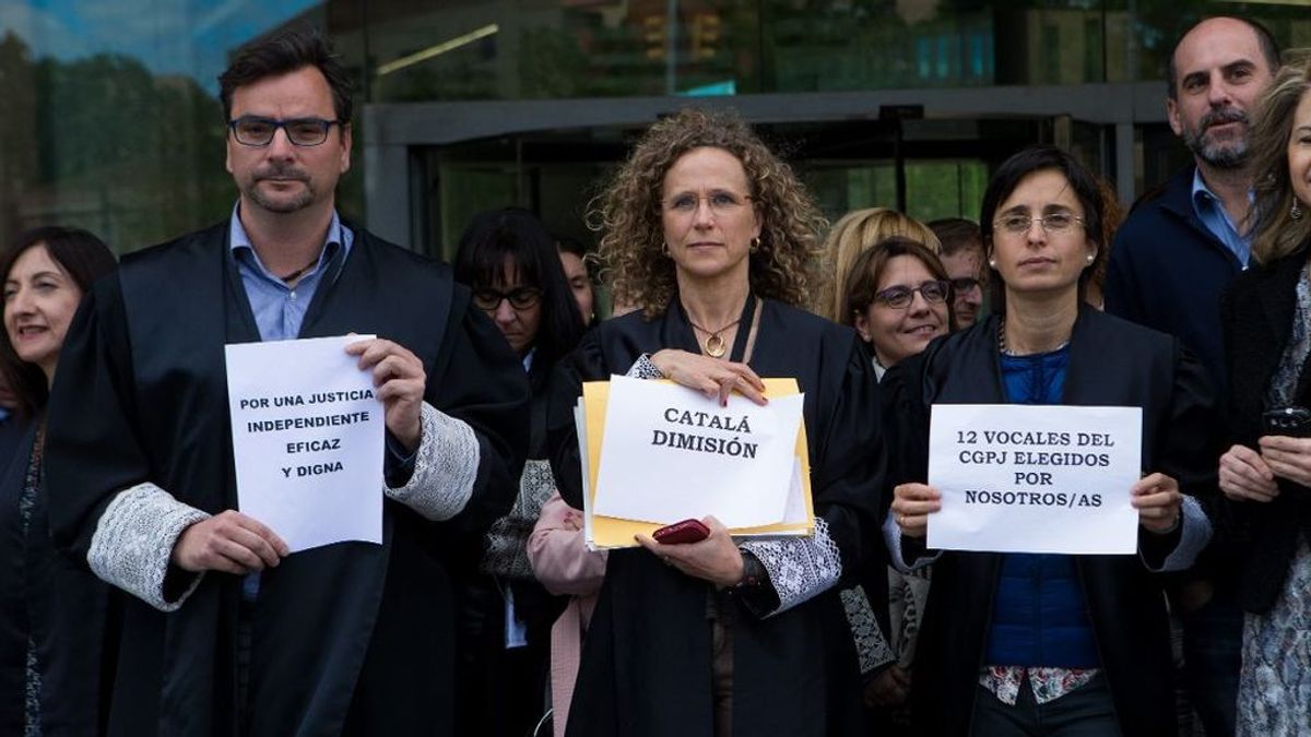 Primera huelga general conjunta de jueces y fiscales en España
