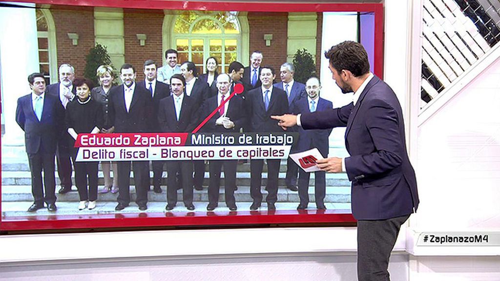 El gabinete de Aznar en el 2002, casi pleno en sospechas y presuntas causas de corrupción