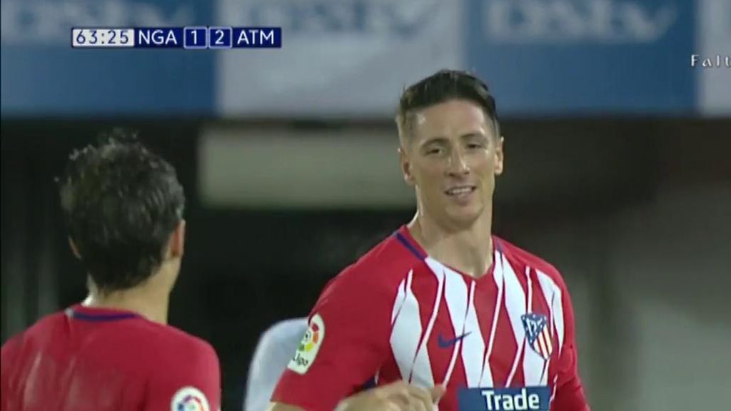 Este sí que sí: así es el último gol de Torres como jugador rojiblanco