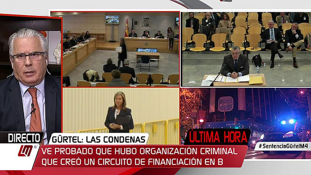 B. Garzón, sobre Gürtel: “Yo inicié esta causa, sabía a lo que me arriesgaba, era consciente de que se abría una caja de Pandora”