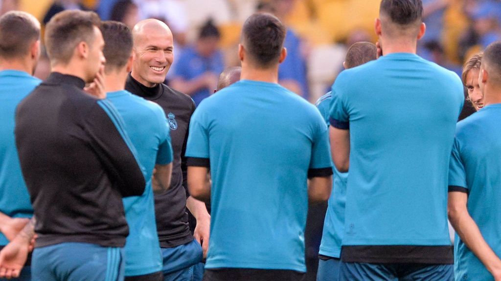 La charla de Zidane a sus jugadores para la final de la Champions ante el Liverpool