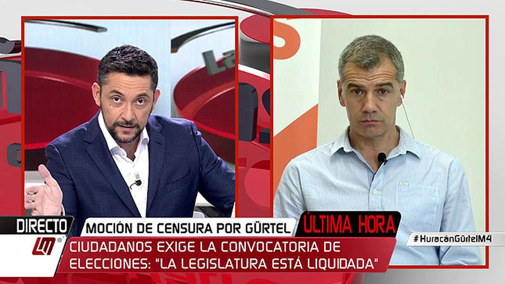 Cantó: "El problema no está en si cambiamos al Rajoy de la Gürtel por el PSOE de los ERE apoyado por populistas y secesionistas"