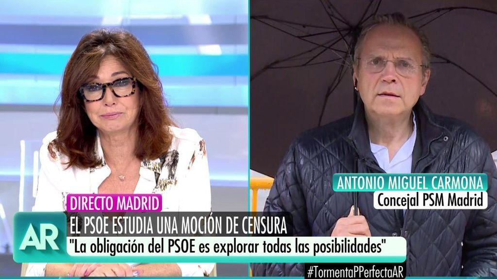 Antonio Miguel Carmona: "Es responsabilidad del PSOE explorar todas las posibilidades"