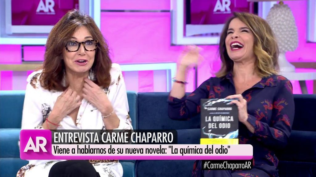 La sorpresa que Carme Chaparro le da a Ana Rosa: "Tú sales en la novela"