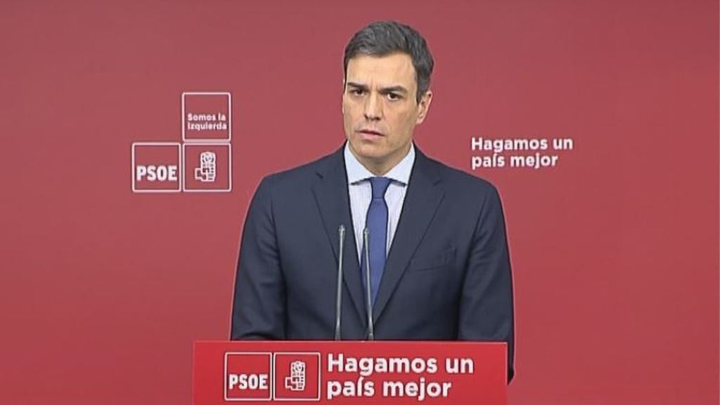 Sánchez presenta la moción de censura "para construir un Gobierno del PSOE"