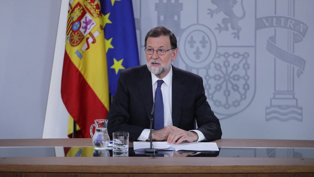 Los titulares de Rajoy tras la moción de censura registrada por el PSOE