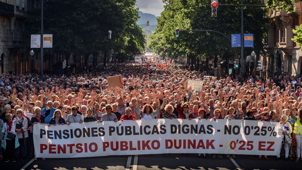 Nuevas protestas para exigir pensiones dignas