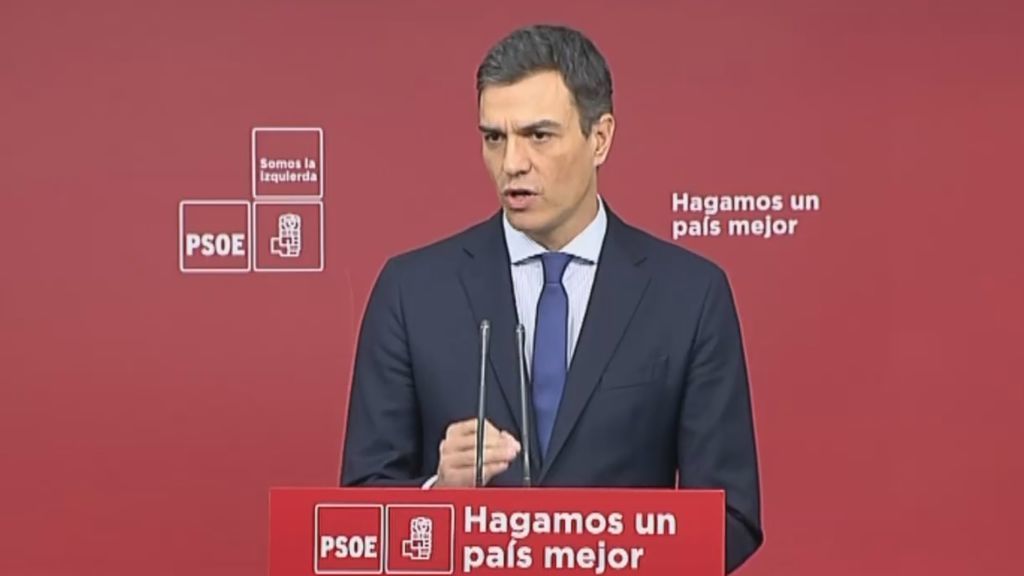 Pedro Sánchez no negociará con nadie para sacar adelante la moción de censura