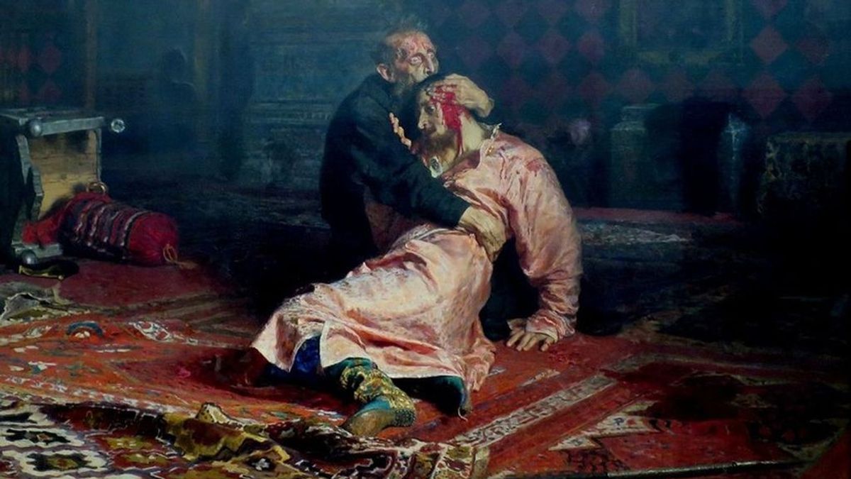 Un vándalo destroza el cuadro 'Iván el Terrible y su hijo' en un museo de Moscú