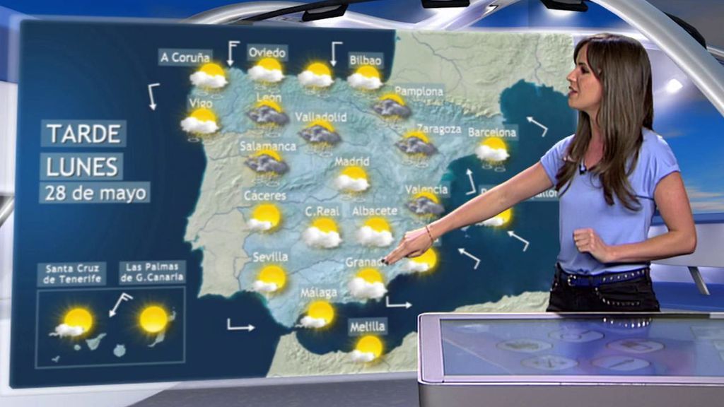 El bochorno será el gran protagonista del comienzo de semana: tormentas, lluvia y calor