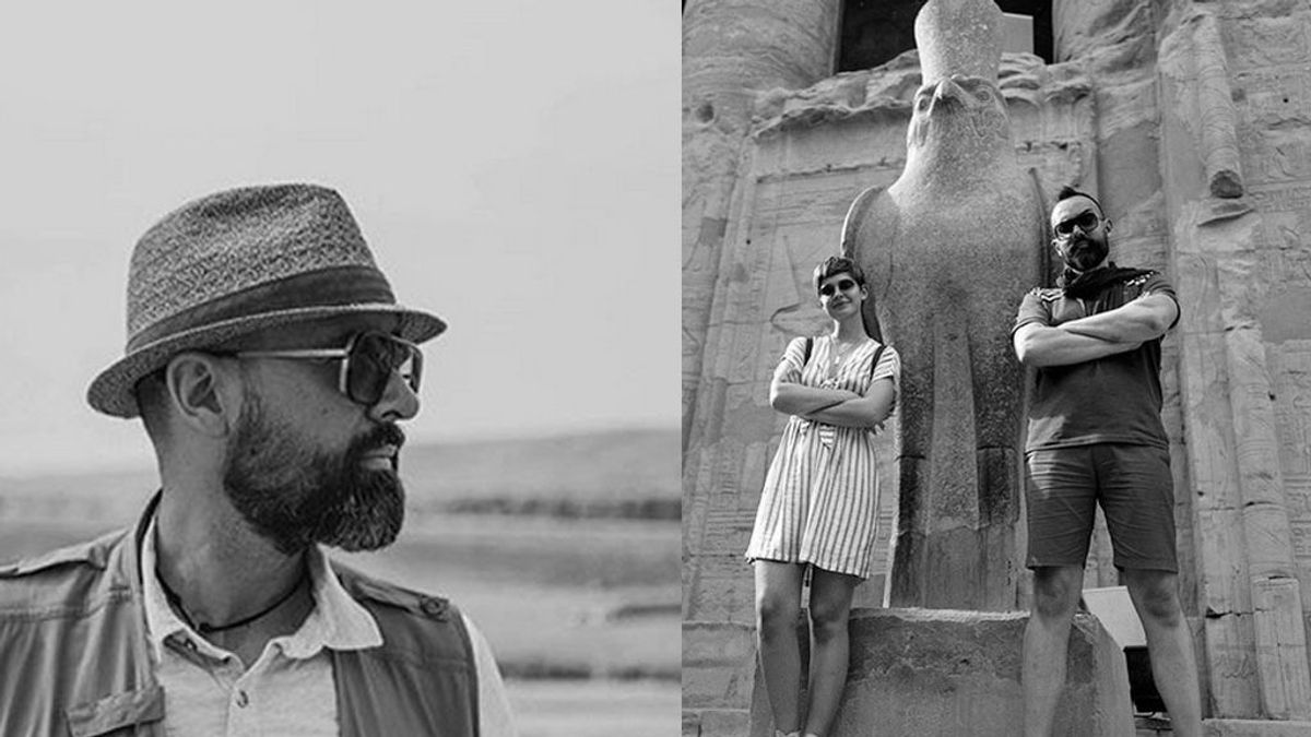 Las impresionantes fotos en blanco y negro de Risto Mejide en su viaje a Egipto