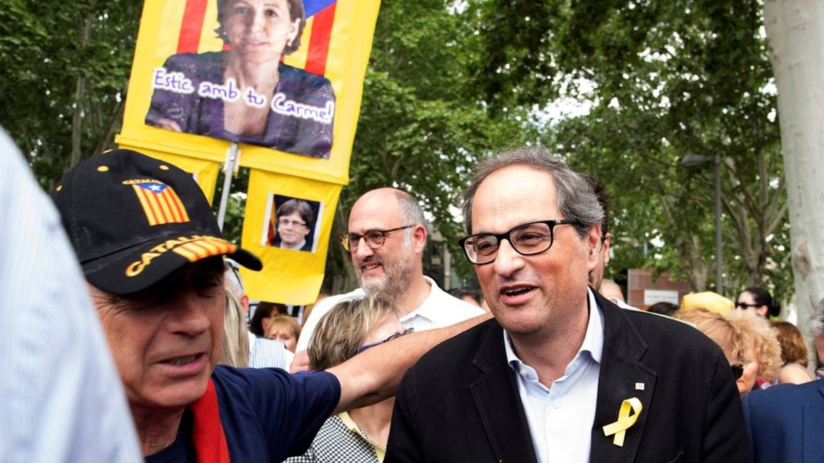 Torra ve esencial para apoyar la moción de Sánchez abordar la libertad de los presos independentistas
